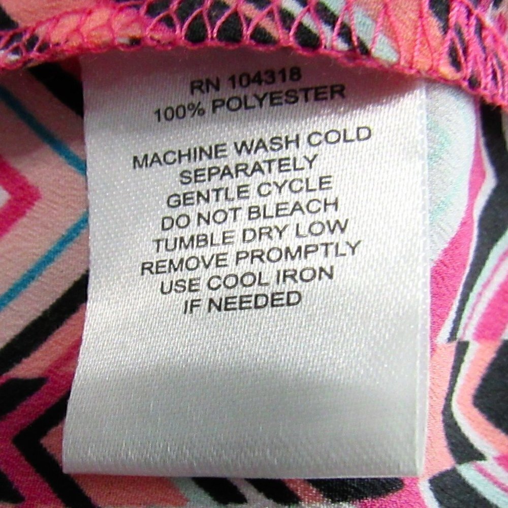 Derek Heart - Spaghetti Strapped Chevron Striped Dress - Large - Picture 7 of 7